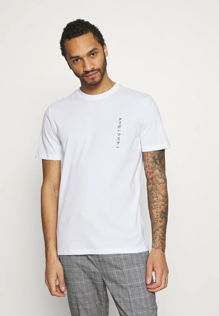 Only & Sons ONSAKI LIFE TEE - T-shirt Imprimé - White 3 Only & Sons ONSAKI LIFE TEE - T-shirt Imprimé - White – Image 3
