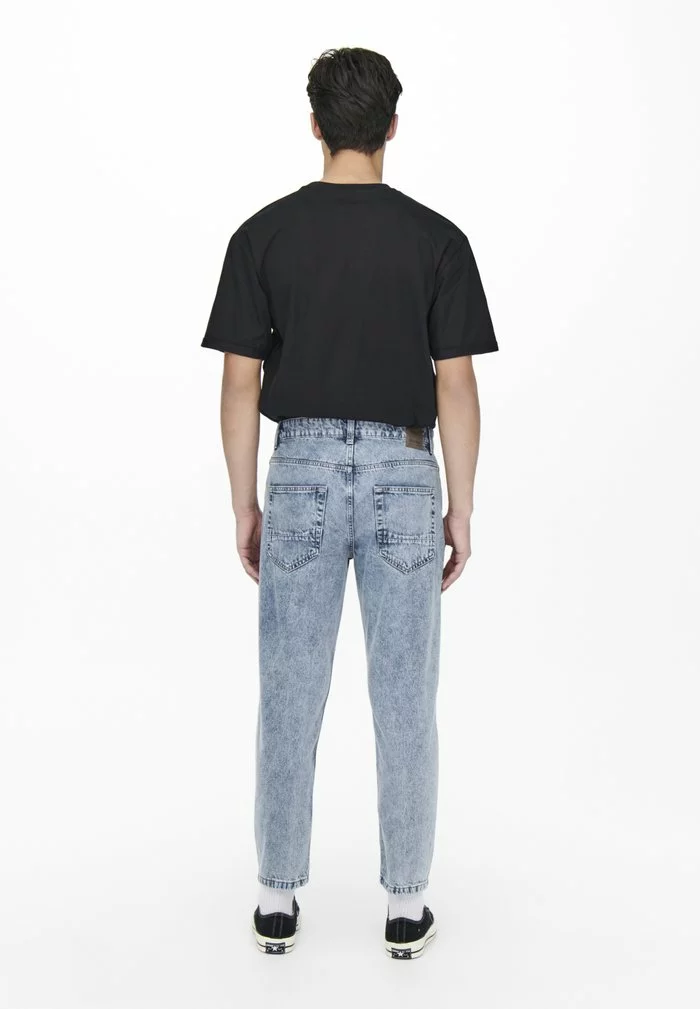 Only & Sons ONSAVI BEAM - Jean Boyfriend - Blue Denim 3 Only & Sons ONSAVI BEAM - Jean Boyfriend - Blue Denim – Image 3