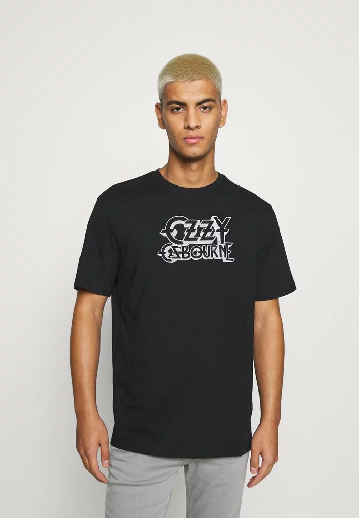 Only & Sons ONSOZZY LIFE REGULAR TEE - T-shirt Imprimé - Black 1 Only & Sons ONSOZZY LIFE REGULAR TEE - T-shirt Imprimé - Black