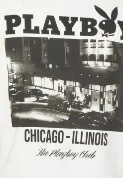 Only & Sons ONSPLAYBOY TEE UNISEX - T-shirt Imprimé - Star White -Only & Sons Soldes Boutique a47d2158227444cbacc682be67b02689