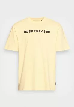 Only & Sons TEE - T-shirt Imprimé - Custard -Only & Sons Soldes Boutique a51e5ccdebcd45d887e9a0caf48b5a05