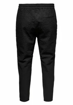 Only & Sons Pantalon Classique - Black -Only & Sons Soldes Boutique a5e0aa09d4ab4aa79849e1e03d07f5fd