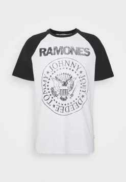 Only & Sons ONSRAMONES FRONT PRINT TEE - T-shirt Imprimé - White -Only & Sons Soldes Boutique a67476fb148c4d69b2d53194d78e3bf9