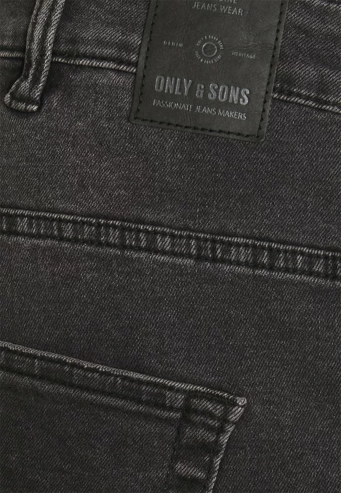 Only & Sons ONSLOOM LIFE - Jean Droit - Black Denim 3 Only & Sons ONSLOOM LIFE - Jean Droit - Black Denim – Image 3