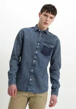 Only & Sons ONSNEVILLE LS REGULAR POCKET - Chemise - Medium Blue Denim