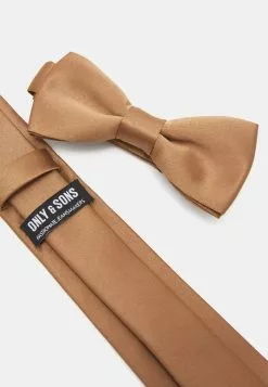 Only & Sons ONSTHEO BOW TIE SET - Noeud Papillon - Brown Sugar -Only & Sons Soldes Boutique a8ac2cf6b801424bbc83e5d253345151