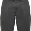 Only & Sons ONSCAM - Short - Grey Pinstripe