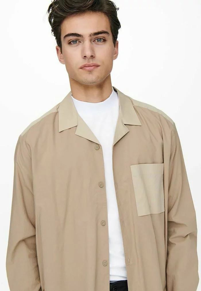 Only & Sons Chemise - Chinchilla 4 Only & Sons Chemise - Chinchilla – Image 4