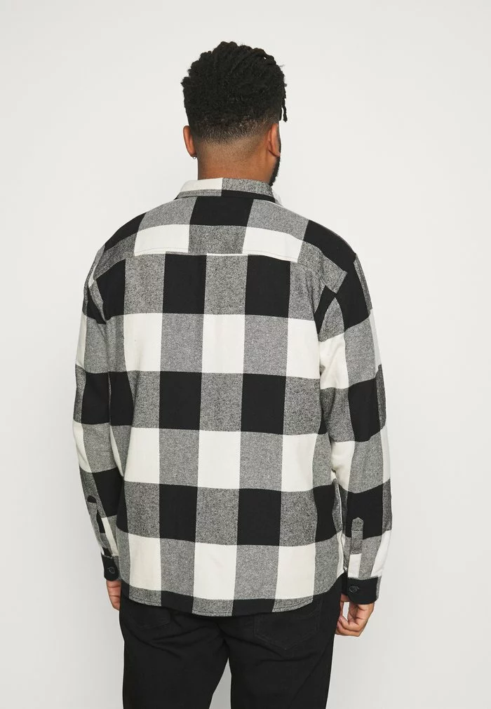 Only & Sons ONSMILO LIFE CHECK OVERSHIRT - Chemise - Black 3 Only & Sons ONSMILO LIFE CHECK OVERSHIRT - Chemise - Black – Image 3