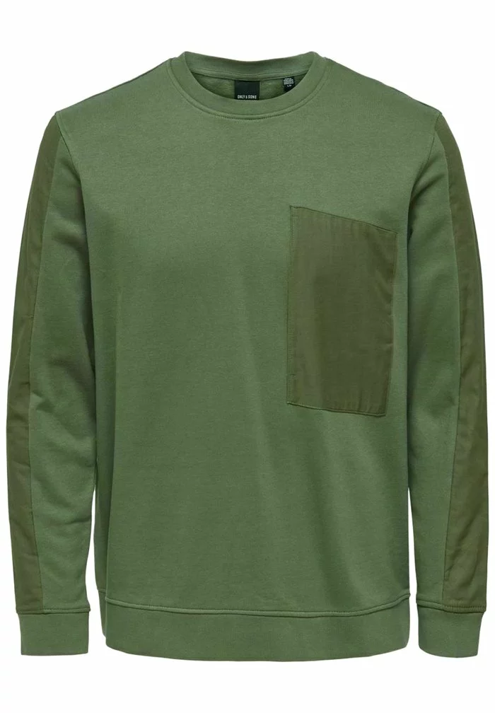 Only & Sons Sweatshirt - Castor Gray 6 Only & Sons Sweatshirt - Castor Gray – Image 6