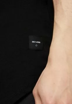 Only & Sons ONSMATT LONGY TEE 3 PACK - T-shirt Basique - Black -Only & Sons Soldes Boutique a9bfbf28c7ef4164a90ab7e675729f57