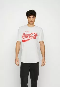 Only & Sons ONSCOCACOLA TEE - T-shirt Imprimé - Star White