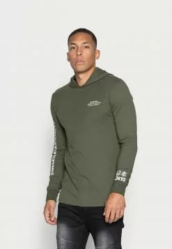 Only & Sons ONSWF DEAN TEE HOODIE - Sweat à Capuche - Forest Night