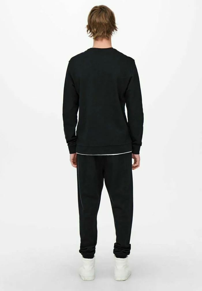 Only & Sons Sweatshirt - Dark Navy 3 Only & Sons Sweatshirt - Dark Navy – Image 3