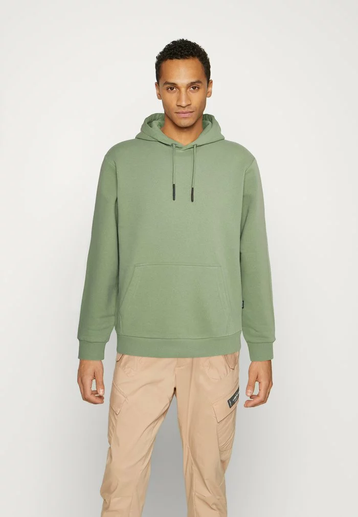 Only & Sons ONSCERES LIFE HOODIE - Sweatshirt - Oil Green 1 Only & Sons ONSCERES LIFE HOODIE - Sweatshirt - Oil Green