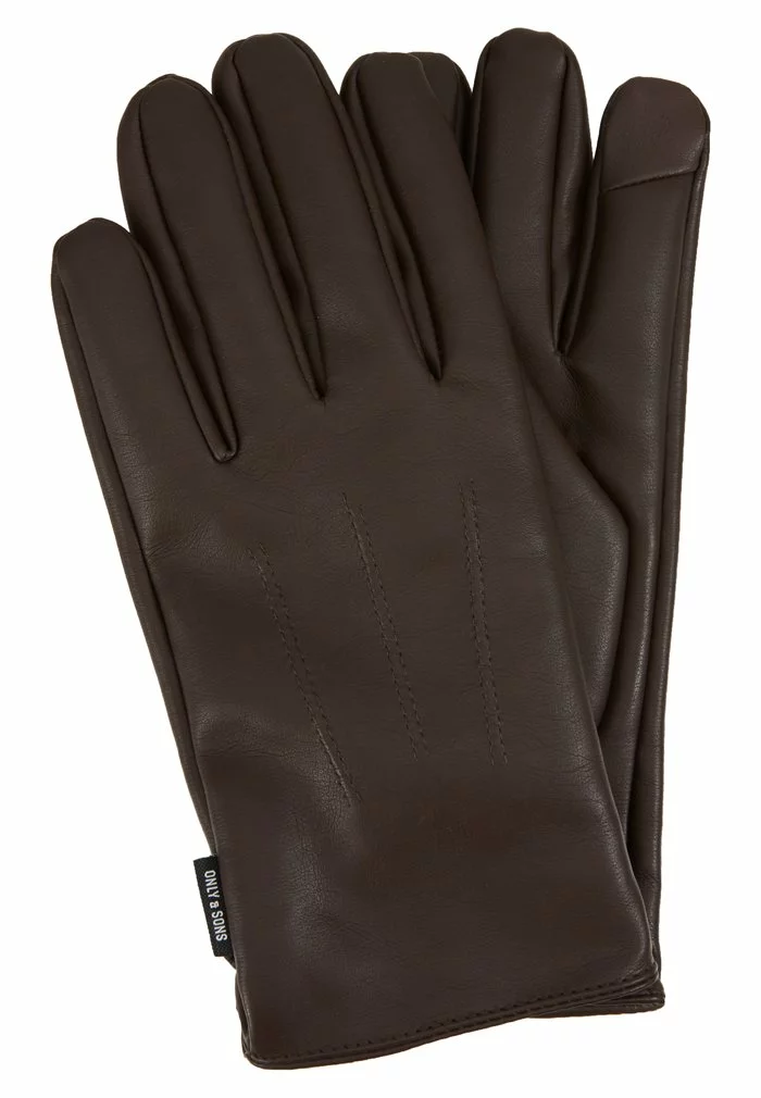 Only & Sons ONSCLAS GLOVE - Gants - Brown Stone 1 Only & Sons ONSCLAS GLOVE - Gants - Brown Stone