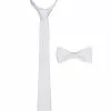 Only & Sons ONSTHEO BOW TIE SET - Noeud Papillon - White