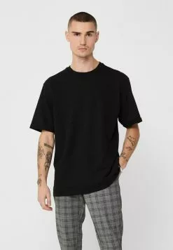 Only & Sons T-shirt Basique - Black