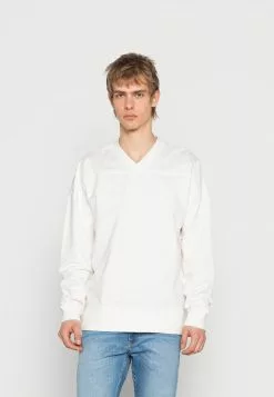 Only & Sons ONSCLAYTON V NECK - Sweatshirt - Star White