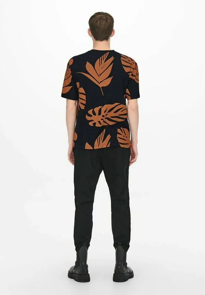 Only & Sons T-shirt Imprimé - Black 3 Only & Sons T-shirt Imprimé - Black – Image 3