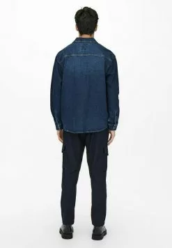 Only & Sons Veste En Jean - Blue Denim -Only & Sons Soldes Boutique ad251caf855045adaf6b1aff0a4219b8