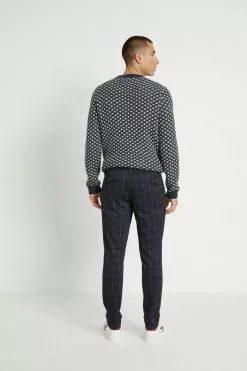 Only & Sons ONSMARK PANT CHECK - Pantalon Classique - Dark Navy -Only & Sons Soldes Boutique ad35202d8c834e19a1f582b60d9f261f