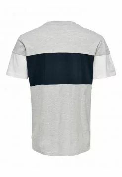 Only & Sons T-shirt Imprimé - Light Grey Melange -Only & Sons Soldes Boutique ade0a516d4f24774bfadd155246e0064