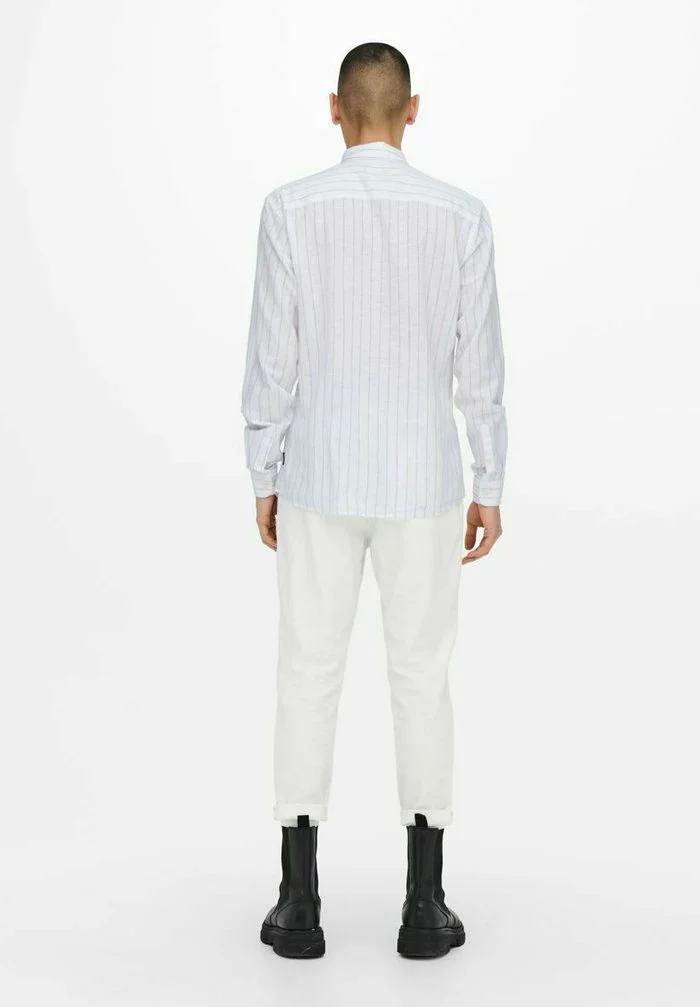 Only & Sons Chemise - White 3 Only & Sons Chemise - White – Image 3