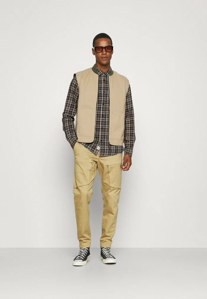 Only & Sons ONSMATTER LIFE CHECK - Chemise - Grey Pinstripe 2 Only & Sons ONSMATTER LIFE CHECK - Chemise - Grey Pinstripe – Image 2