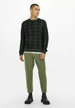 Only & Sons ONSHENRYCREW - Pullover - Peat -Only & Sons Soldes Boutique b0e98e2f94b845b2a602cb47b477eb73