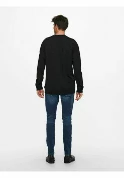 Only & Sons Sweatshirt - Black -Only & Sons Soldes Boutique b1efe4f4eced4d24a4ba023a78c19e69