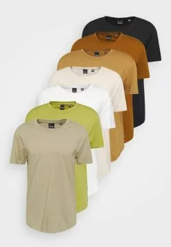 Only & Sons ONSMATT LIFE LONGY TEE 7 PACK - T-shirt Basique - White/silverline/overlandtrek/olive/foxtrot/monks/black -Only & Sons Soldes Boutique b284ea7263784992ac71338304802d5a