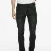 Only & Sons ONSLOOM LIFE - Jean Slim - Black Denim