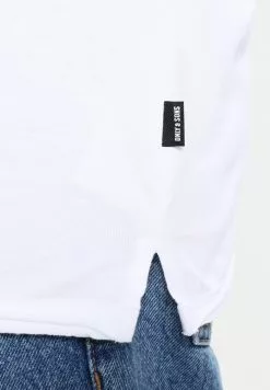 Only & Sons ALBERT - T-shirt Basique - White -Only & Sons Soldes Boutique b3604412bde84ba08a4ef586abb68939