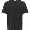 Only & Sons T-shirt Basique - Black