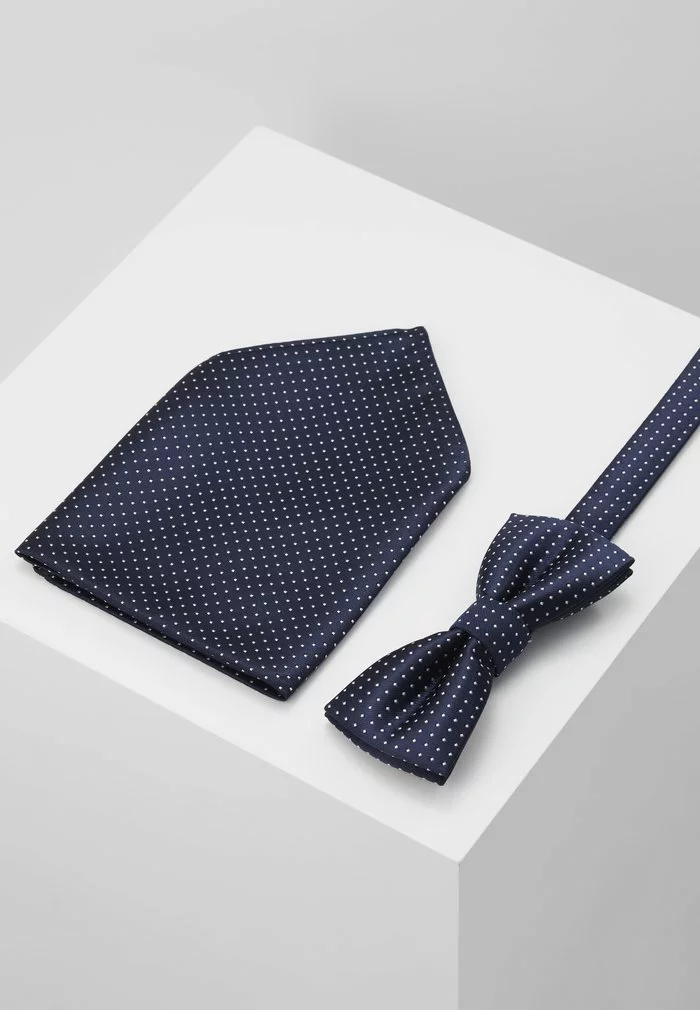 Only & Sons ONSTBOX THEO TIE SET - Mouchoir De Poche - Dress Blues/white 1 Only & Sons ONSTBOX THEO TIE SET - Mouchoir De Poche - Dress Blues/white