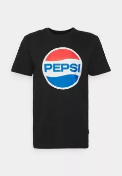 Only & Sons ONSPEPSI LOGO TEE - T-shirt Imprimé - Black