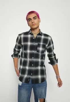 Only & Sons ONSLUCA LIFE CHECK - Chemise - Dark Navy