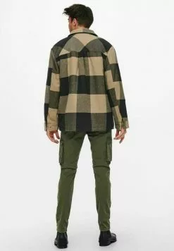 Only & Sons ONSKRIS - Pantalon Cargo - Olive Night 7 Only & Sons ONSKRIS - Pantalon Cargo - Olive Night -Only & Sons Soldes Boutique b55d884d6c1442459e1b9b391751e1c3