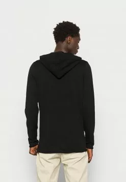 Only & Sons ONSCASPER LONGLINE HOODIE - Pullover - Black -Only & Sons Soldes Boutique b563427d35eb49e196f98d407bc898ee