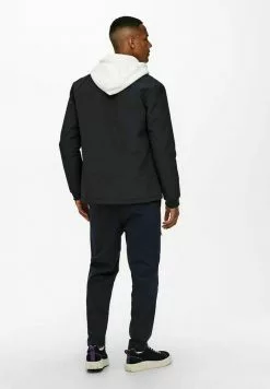 Only & Sons Blouson Bomber - Dark Navy -Only & Sons Soldes Boutique b566568c507e43daa0b09a1d1d853703