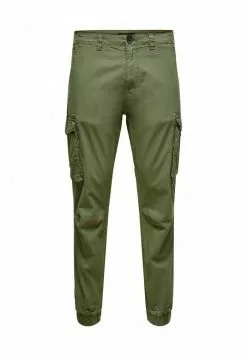 Only & Sons Pantalon Cargo - Olive Night