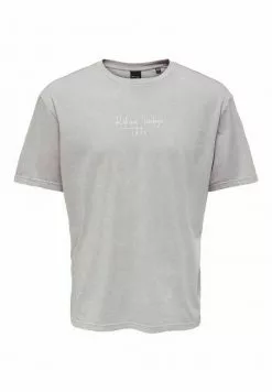 Only & Sons T-shirt Imprimé - Raindrops -Only & Sons Soldes Boutique b7335753d9a047f1a5343f597d3396b6
