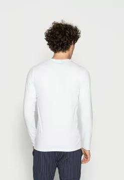 Only & Sons ONSBASIC SLIM TEE - T-shirt à Manches Longues - White -Only & Sons Soldes Boutique b7541592f2924937ab63572d3de6415c