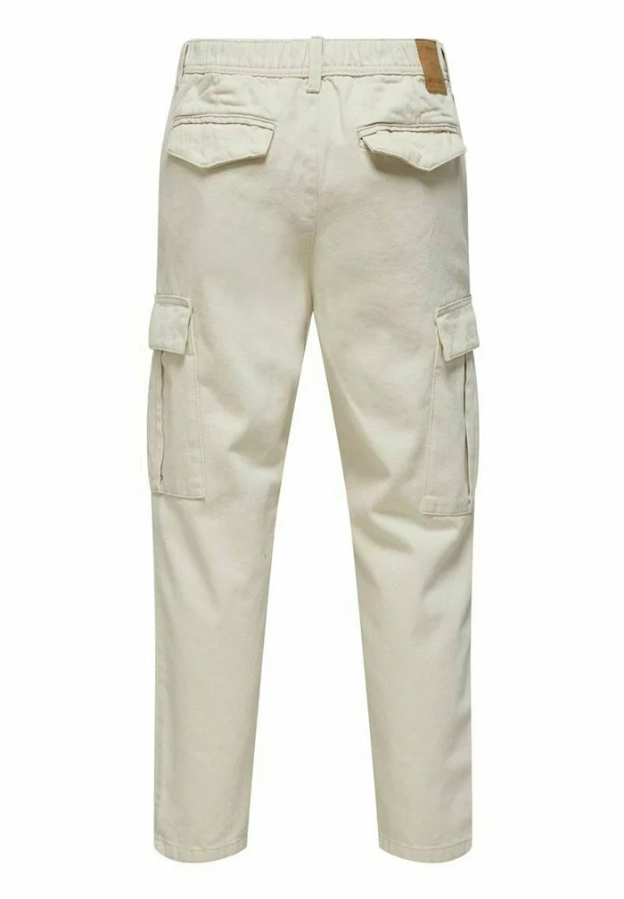 Only & Sons Pantalon Cargo - Ecru 7 Only & Sons Pantalon Cargo - Ecru – Image 7