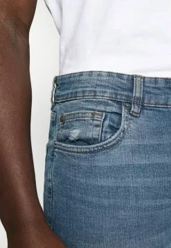 Only & Sons ONSWARP LIFE - Jeans Skinny - Blue Denim -Only & Sons Soldes Boutique b990718fdbec478ea428de49ebd8b272