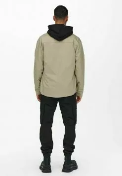 Only & Sons EINFARBIGES CARGO- - Chemise - Chinchilla -Only & Sons Soldes Boutique b99ecc65fef3421ca1bb686ce05fac3b