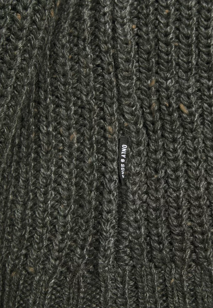 Only & Sons ONSNAZLO CREW NECK - Pullover - Dark Grey Melange 6 Only & Sons ONSNAZLO CREW NECK - Pullover - Dark Grey Melange – Image 6