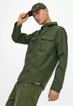 Only & Sons EINFARBIGES CARGO- - Chemise - Olive Night 13 Only & Sons EINFARBIGES CARGO- - Chemise - Olive Night -Only & Sons Soldes Boutique bb0edca4925d467ab9c6f1672c52f4a0