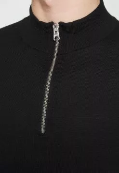 Only & Sons ONSWYLER LIFE HALF ZIP - Pullover - Black -Only & Sons Soldes Boutique bb77104efc2c4fa9b0e294e439052f25
